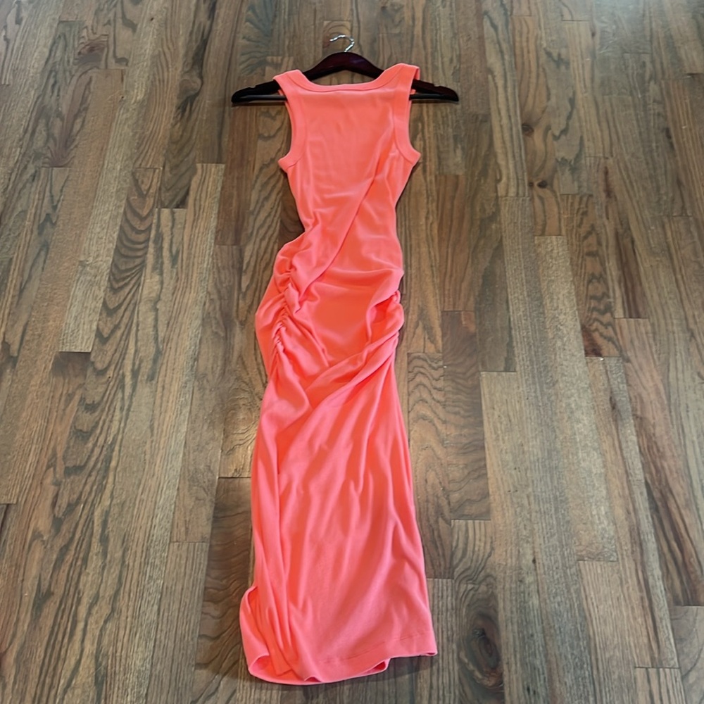 Coral Sleeveless Maxi Dress - Picture 7 of 8
